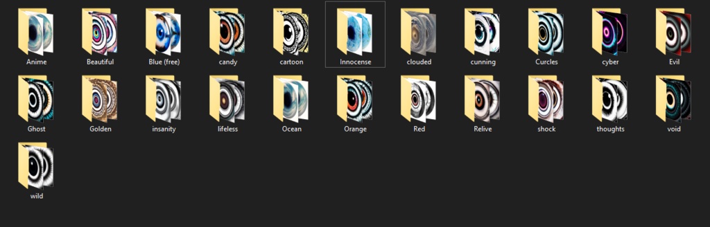 Eye texture Packs for Everyone!