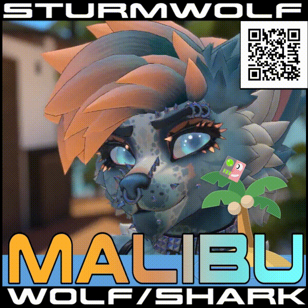 Malibu (Wolf/Shark Hybrid) Facetracking (PC) 