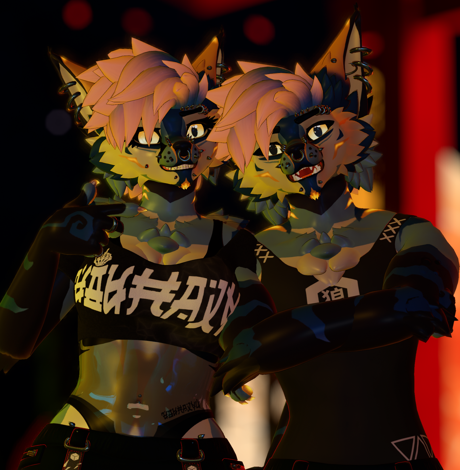 Maliwan (Wolf/Shark Hybrid) Facetracking (PC)