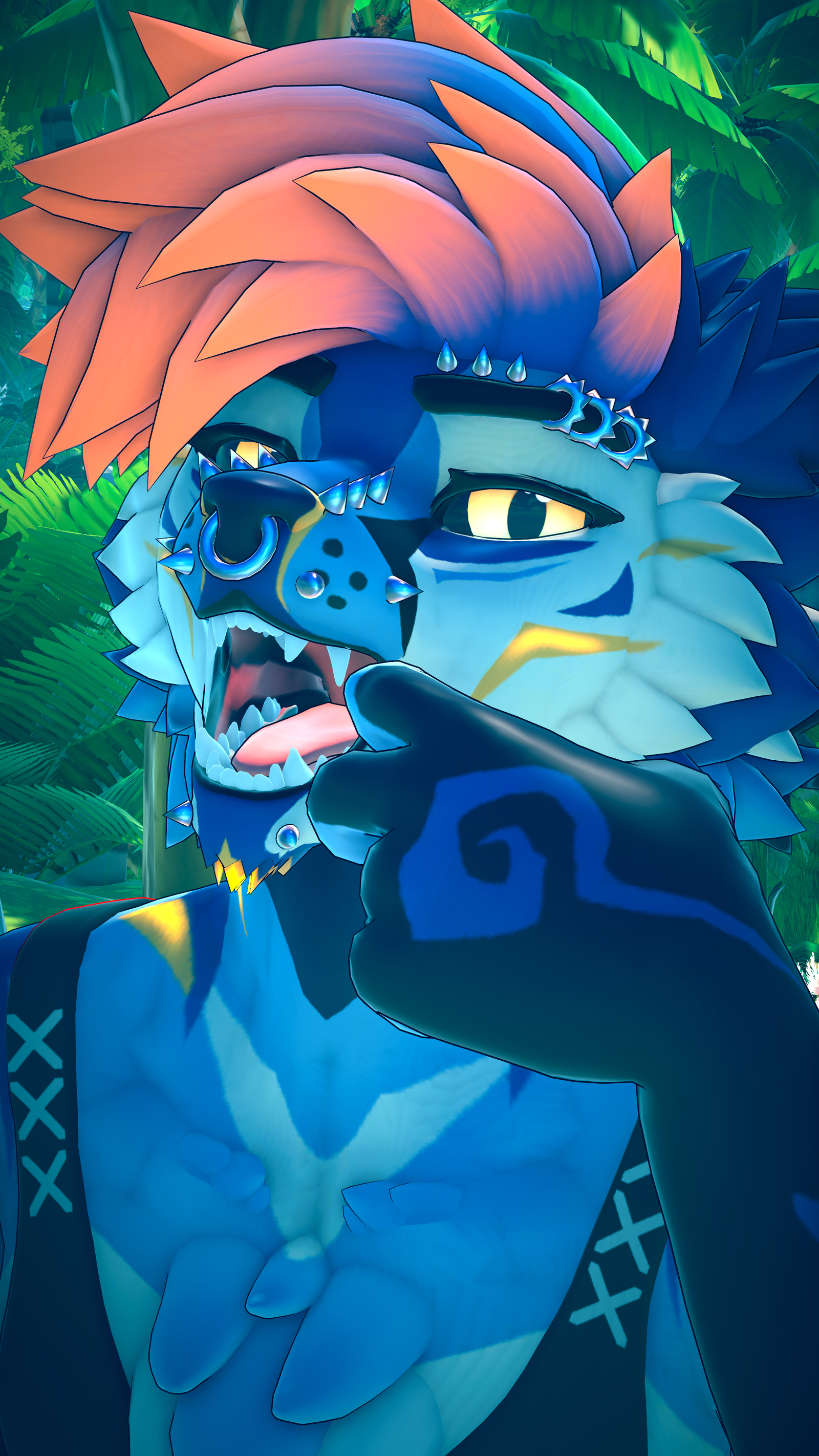 Maliwan (Wolf/Shark Hybrid) Facetracking (PC)