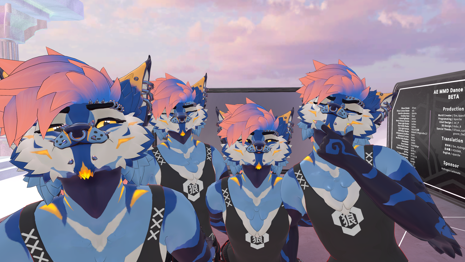 Maliwan (Wolf/Shark Hybrid) Facetracking (PC)