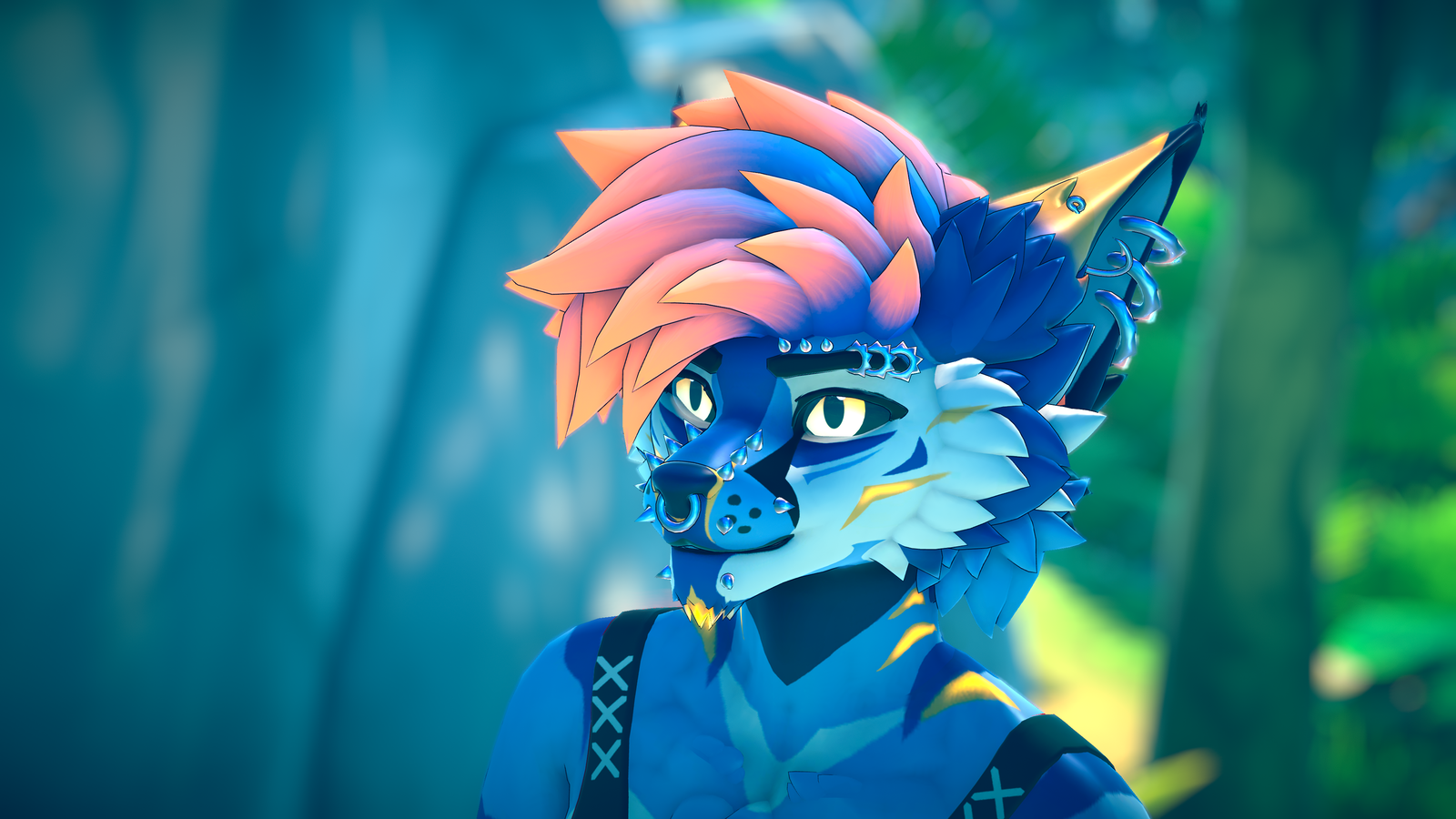 Maliwan (Wolf/Shark Hybrid) Facetracking (PC)