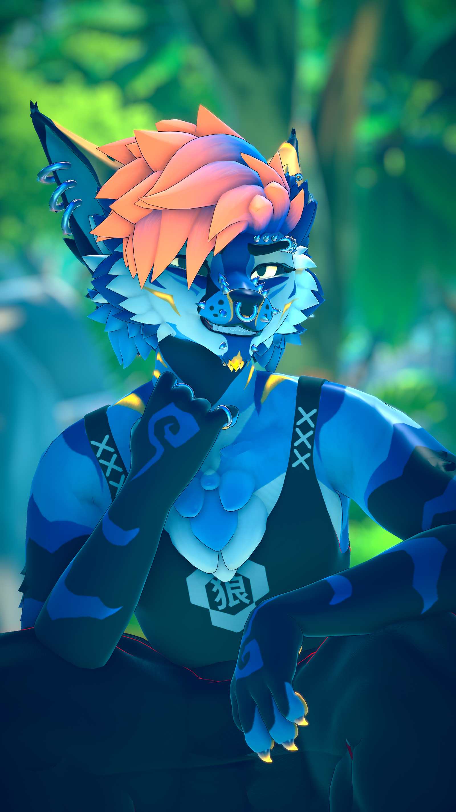 Maliwan (Wolf/Shark Hybrid) Facetracking (PC)