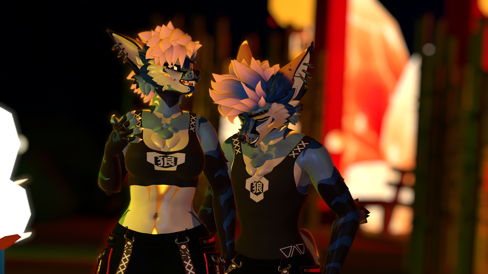 Maliwan (Wolf/Shark Hybrid) Facetracking (PC)