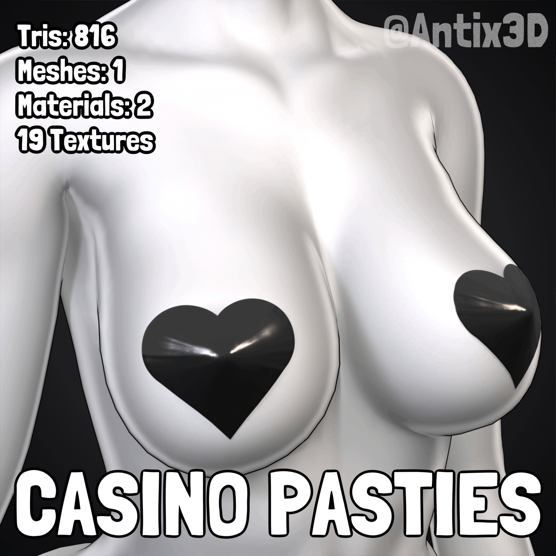 Casino Lewd Pasties [E-Girl base]