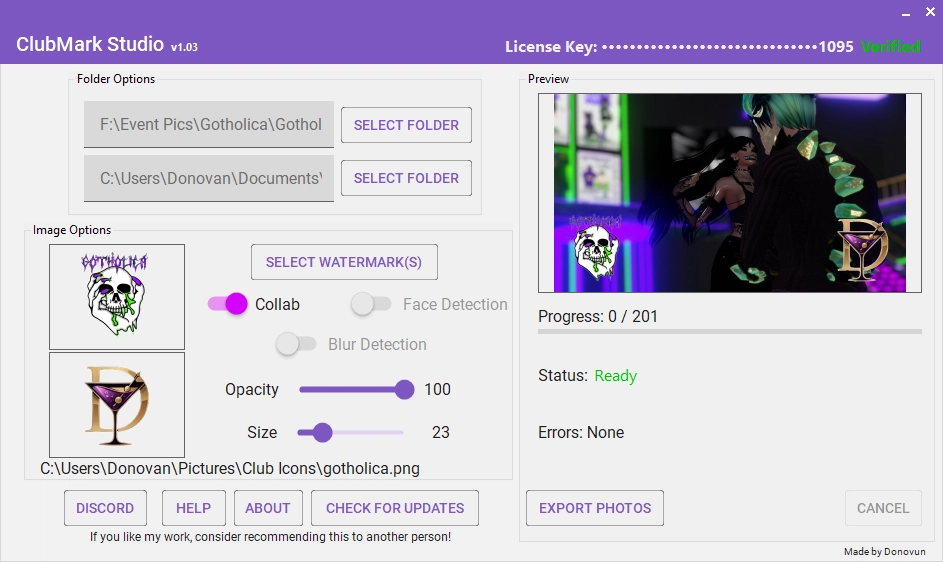 VRC ClubMark Studio (GUMROAD ONLY)