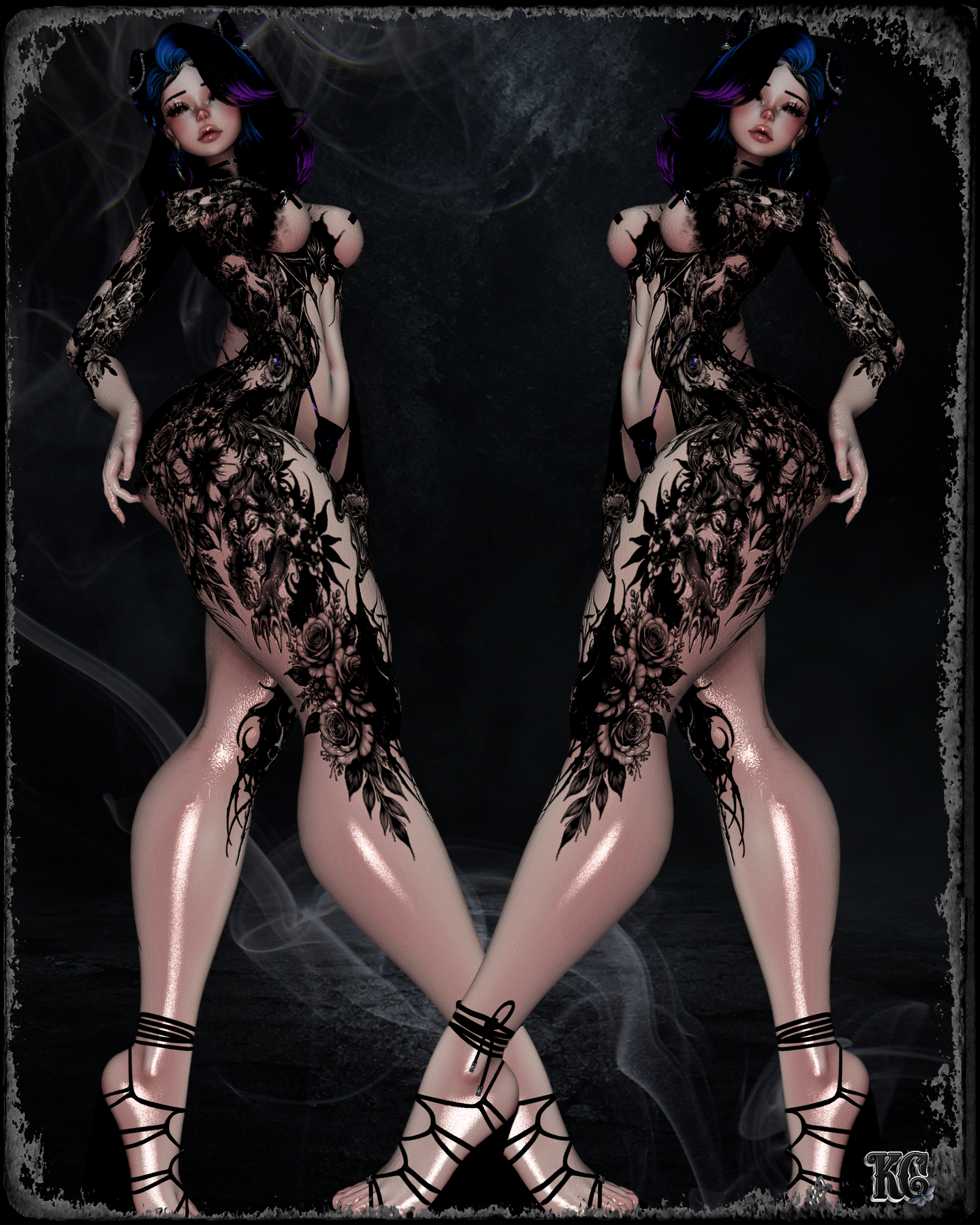 Death's Abyss - Egirl base