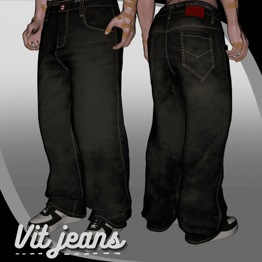 Vit Jeans - Side