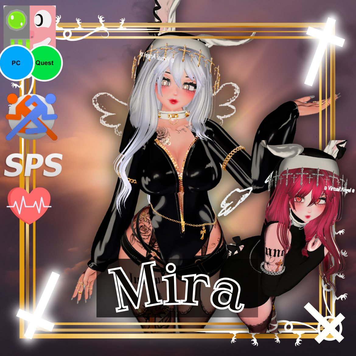 🕊️ Maya The Unholy Nun | Vrcft/Quest