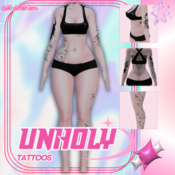 ✝️ Unholy Tatts | Vrbase Egirl 