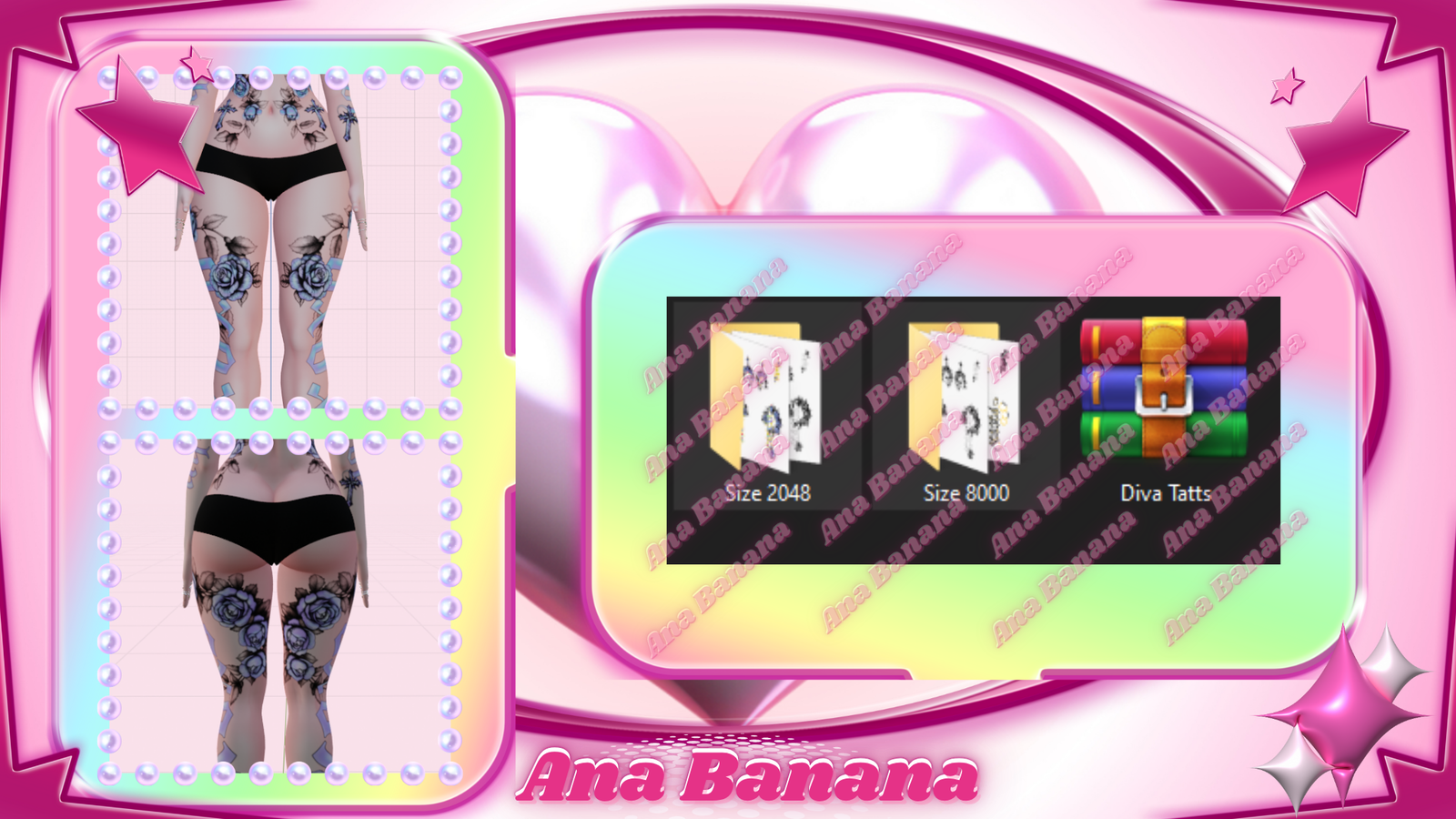 👑 Diva Tatts | Vrbase Egirl 