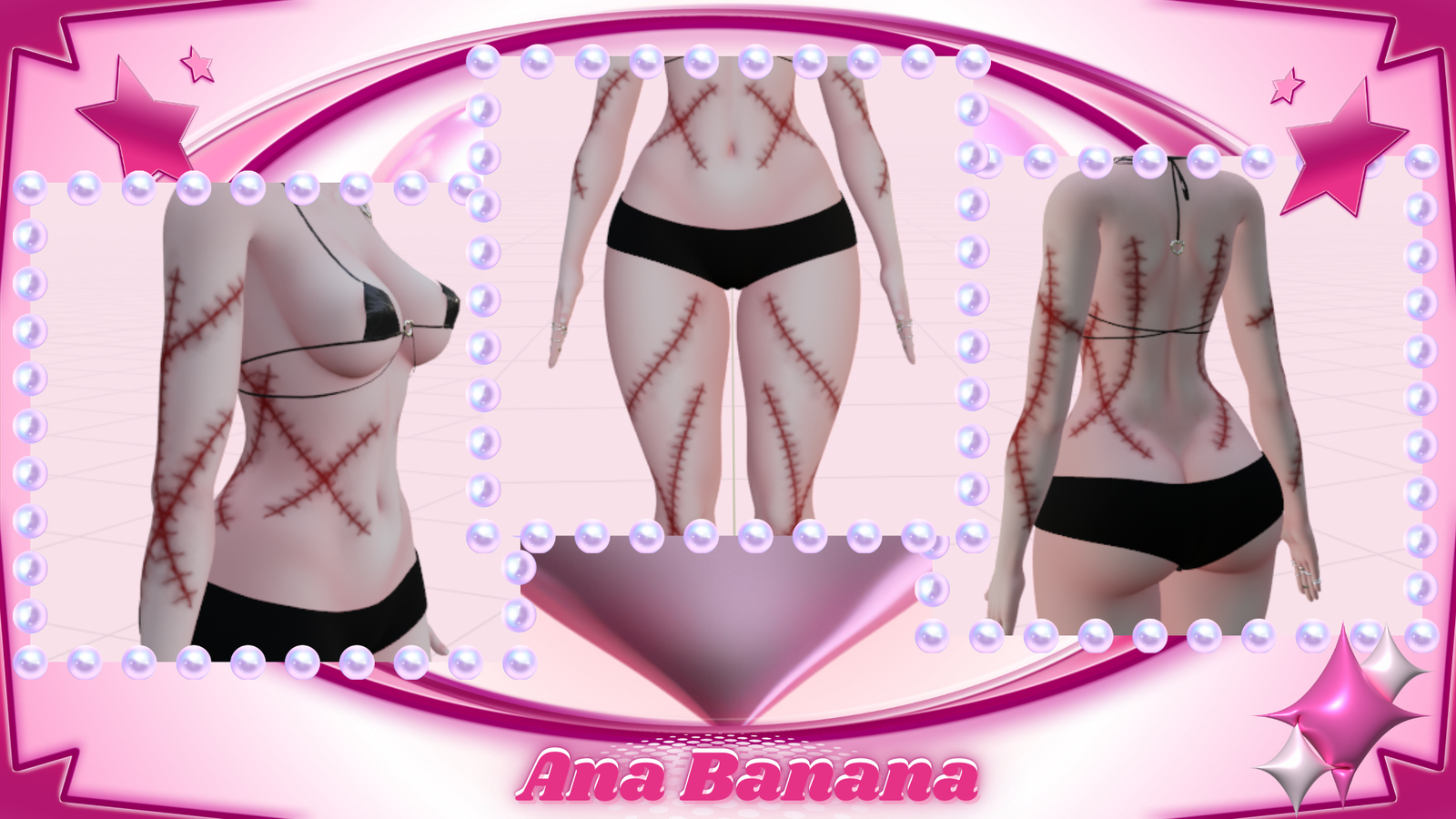 🔪 Stitches Lover Tatts | Vrbase Egirl