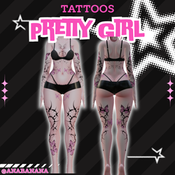✨ Pretty Girl Tatts | Vrbase Egirl