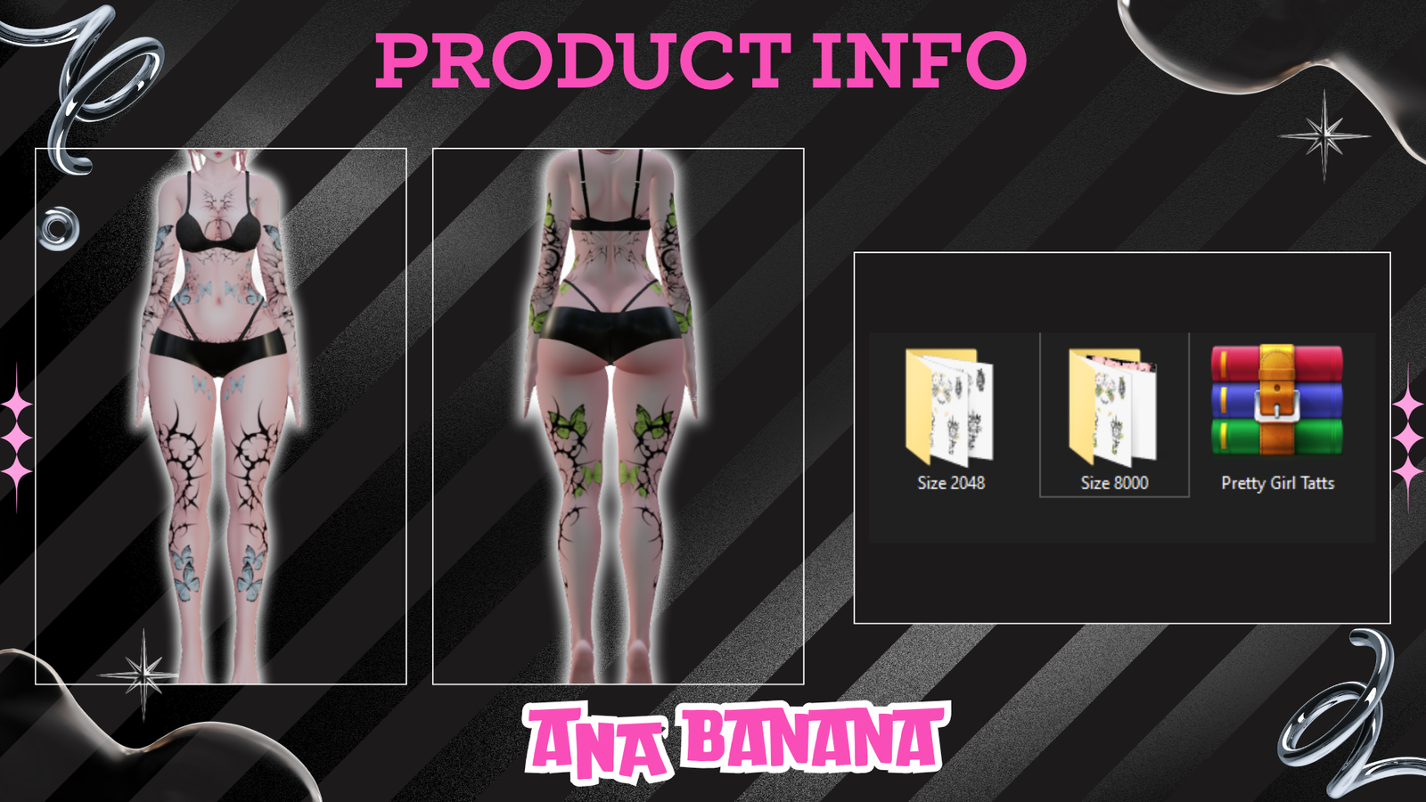 ✨ Pretty Girl Tatts | Vrbase Egirl