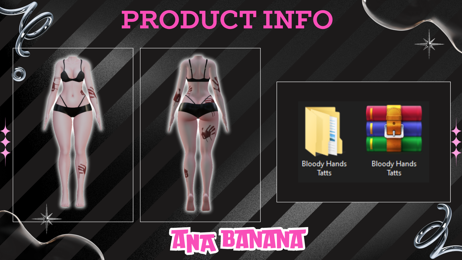 👋 Bloody Hands Tatts | Vrbase Egirl