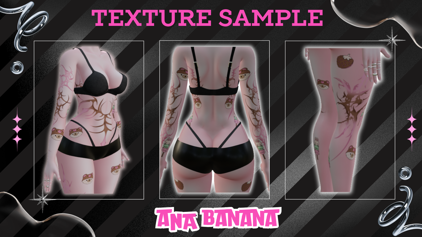🍨 Neapolitan Tatts | Vrbase Egirl