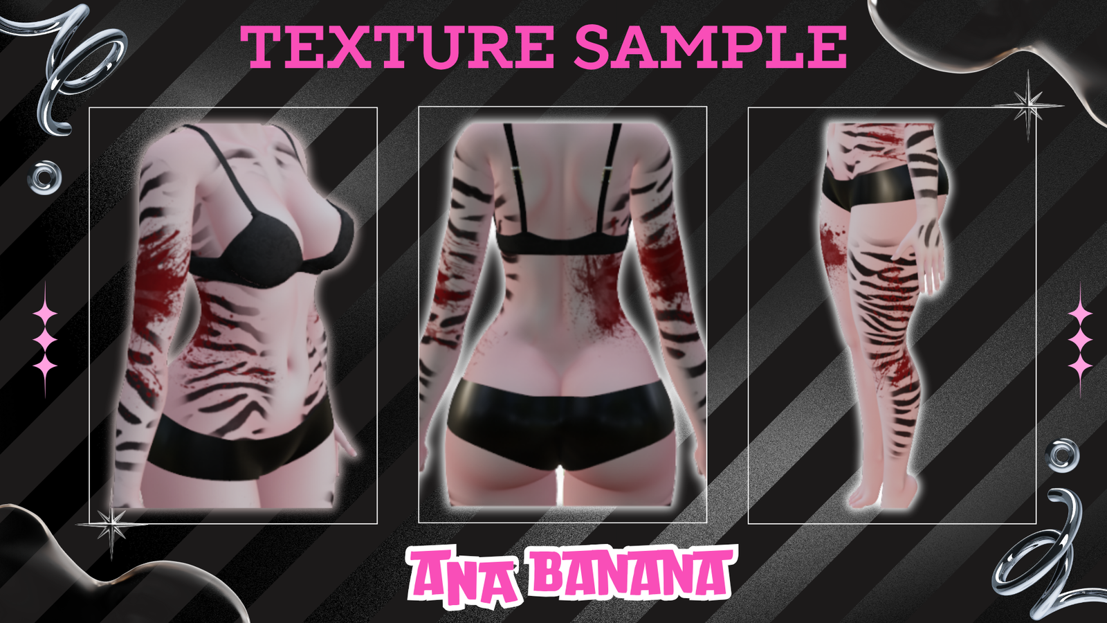 🐯🩸 Bloody Tiger Tatts | Vrbase Egirl
