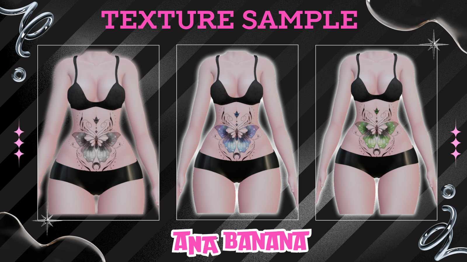 🦋 Stomach Tatts | Vrbase Egirl