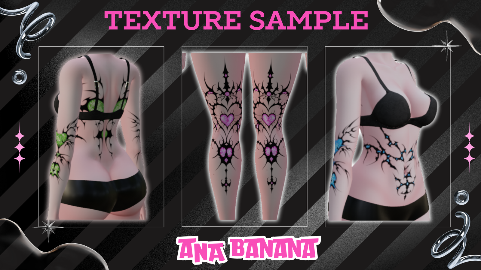 😈 Succubus Sigilism Tatts | Vrbase Egirl