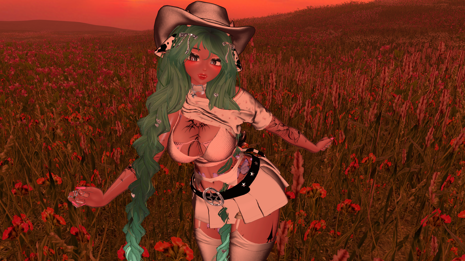 🐄 Daisy the Cowgirl | Vrcft + Quest + Furry (Bundle)
