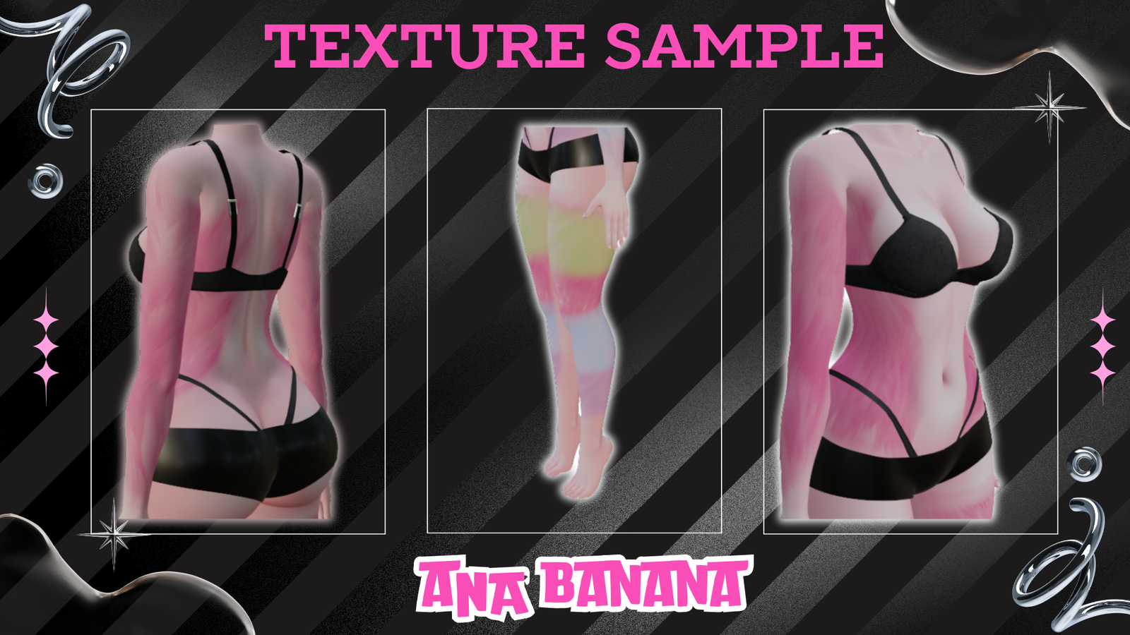 ☁️🍭 Cotton Candy Fur Tatts | Vrbase Egirl