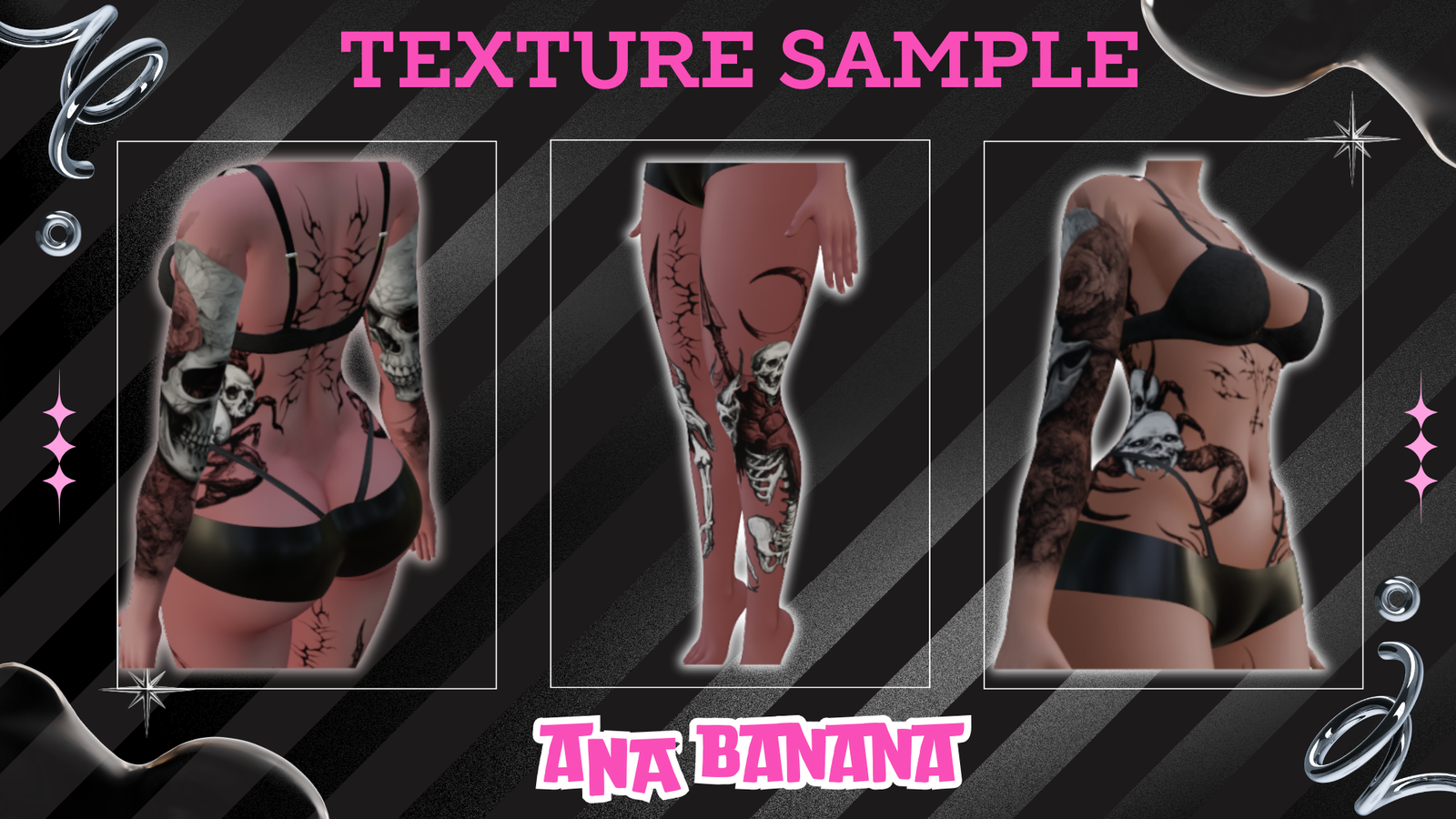 💀 Skull Tatts | Vrbase Egirl