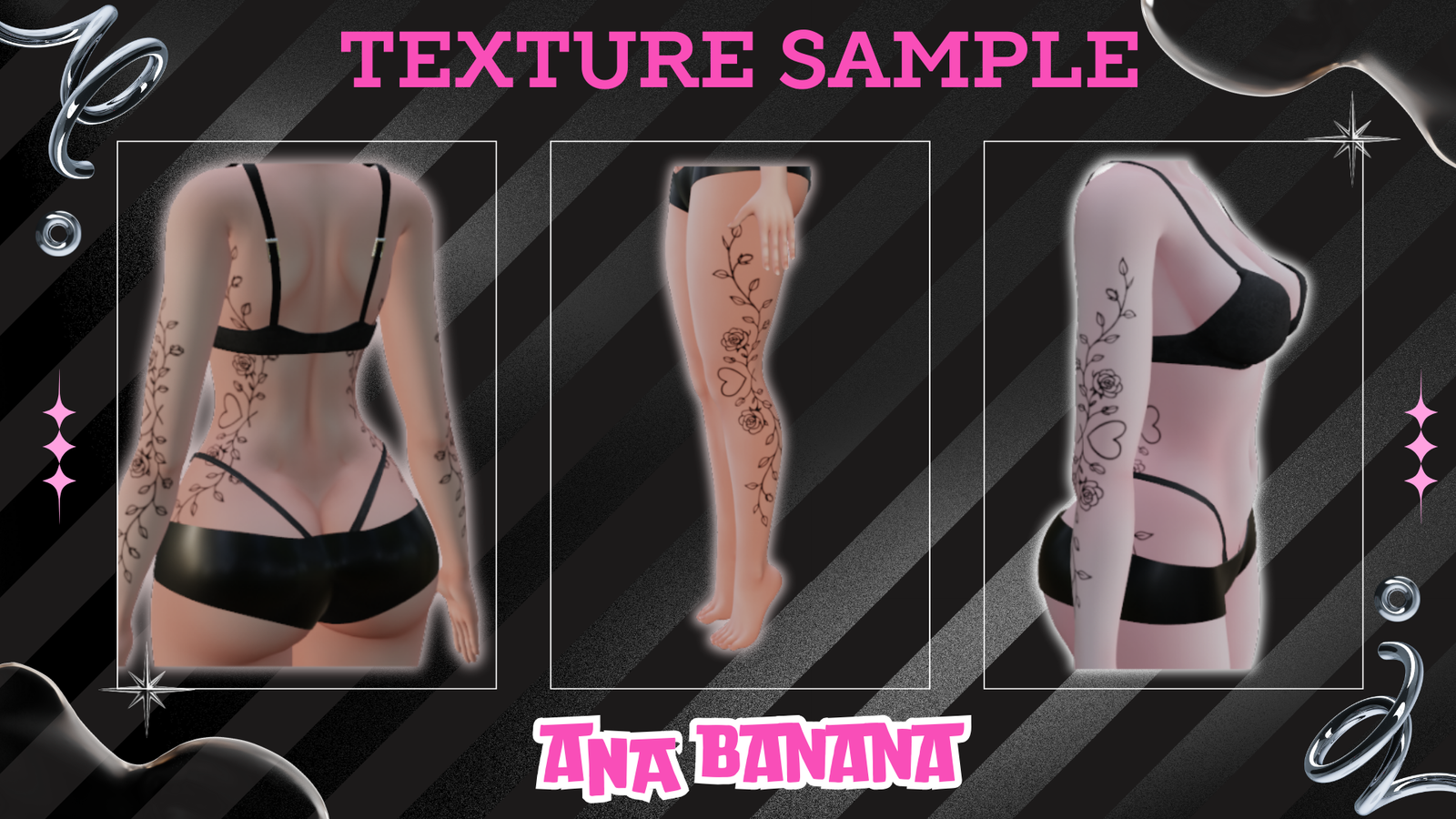 🖊️ Simple Tatts | Vrbase Egirl