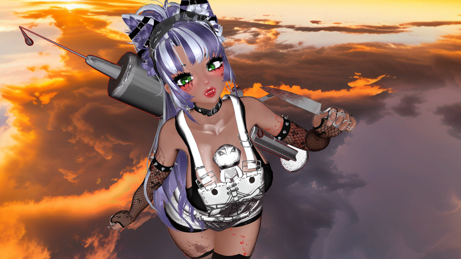 🔪 Koko the Yandere Nurse| Vrcft + Pc + Quest
