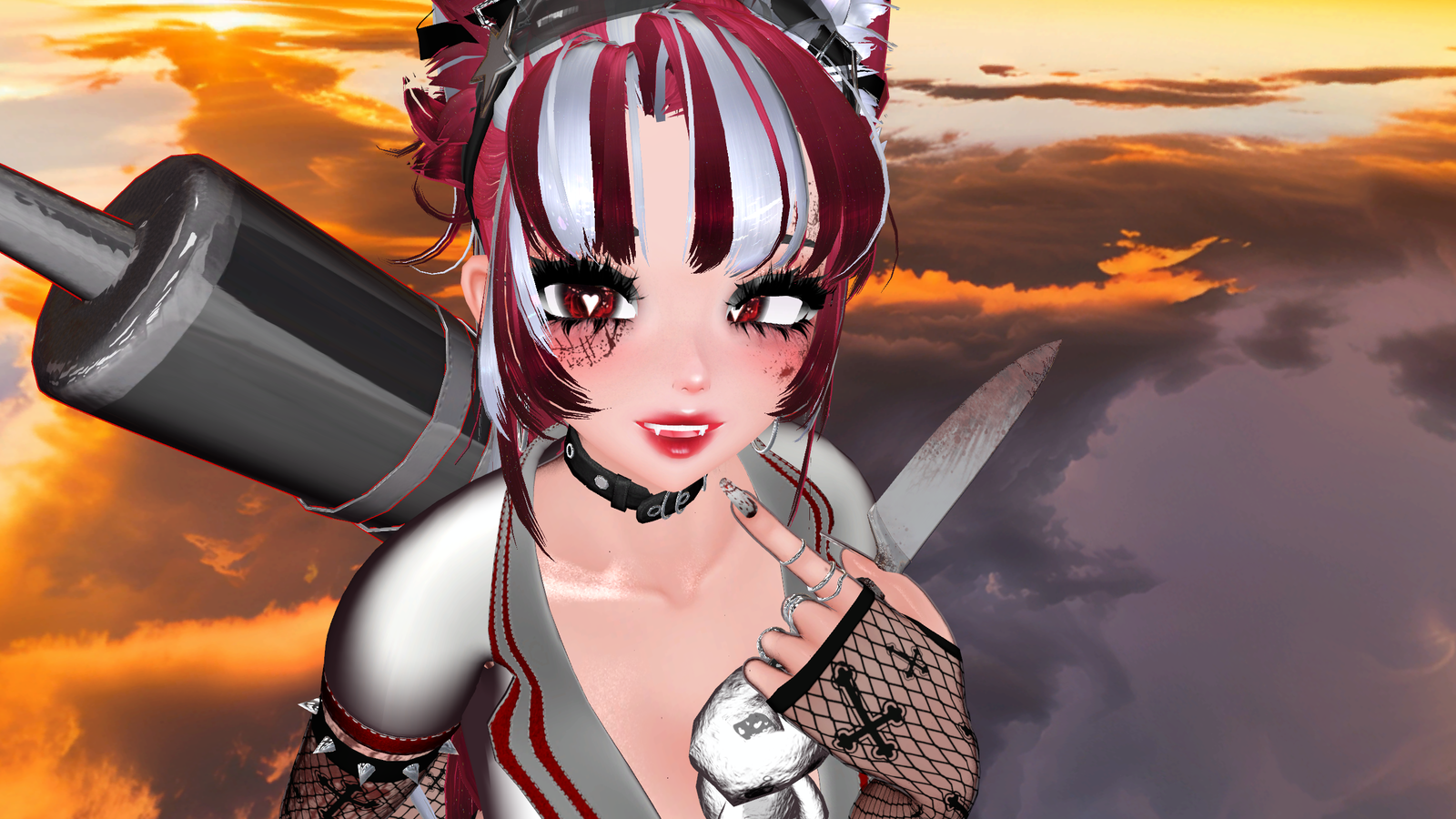 🔪 Koko the Yandere Nurse| Vrcft + Pc + Quest