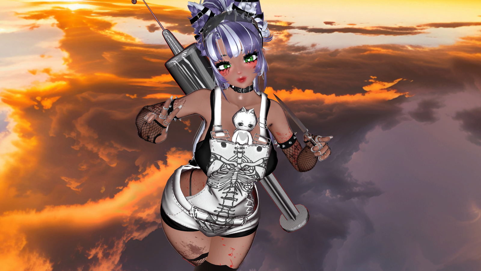 🔪 Koko the Yandere Nurse| Vrcft + Pc + Quest