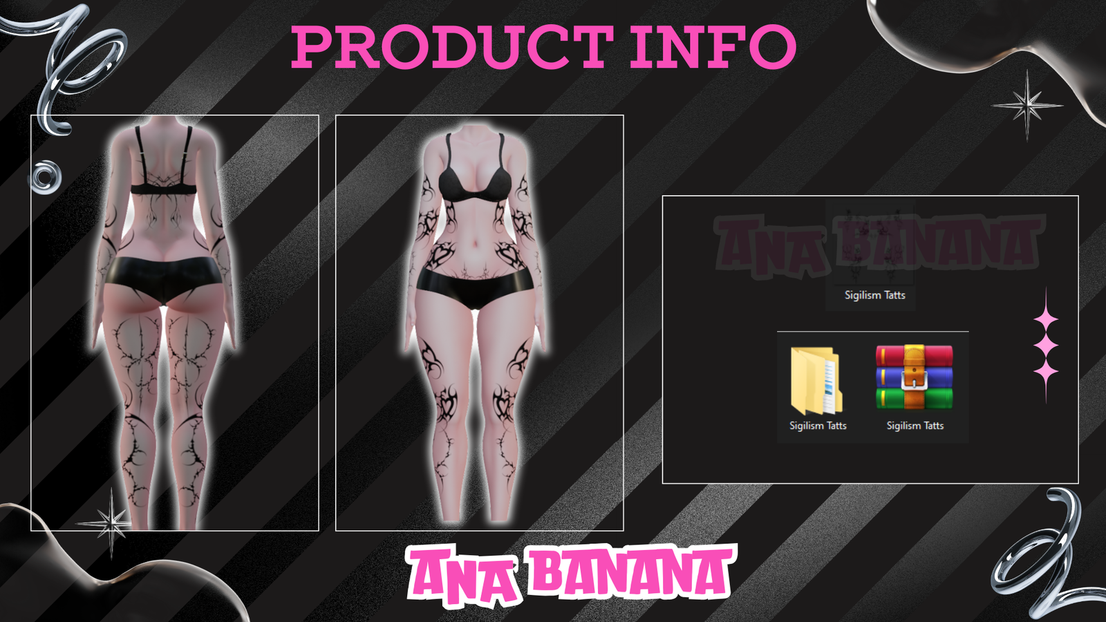🖤 Sigilism Tatts | Vrbase Egirl