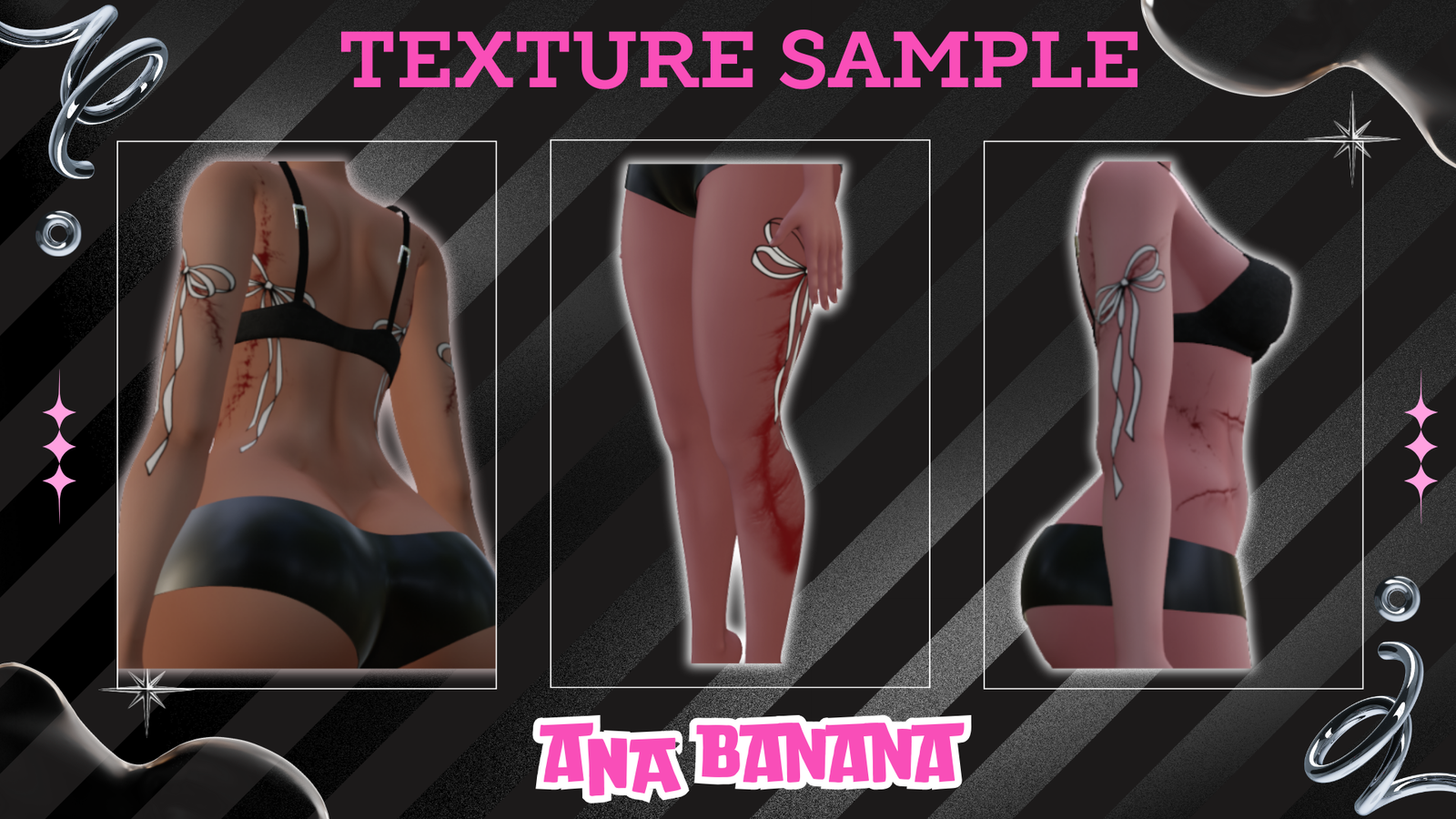 🎀 Bloody Bows Tatts | Vrbase Egirl