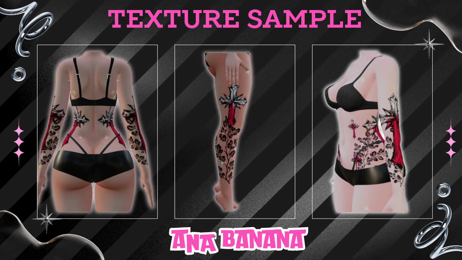 🧛 Vampire Cross Tatts | Vrbase Egirl