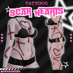 ❤️ Scar Hearts Tatts | Vrbase Egirl