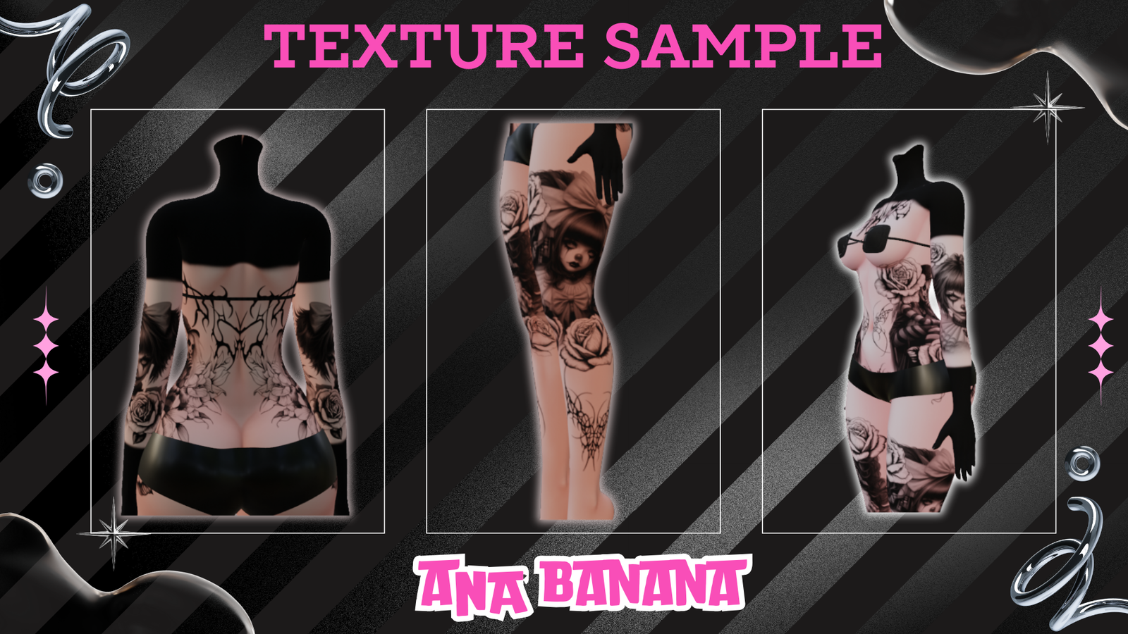🤡 Spooky Clown Tatts | Vrbase Egirl