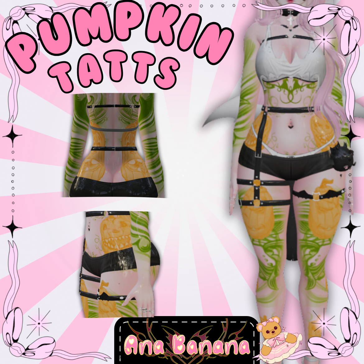 🎃 Pumpkins Tatts | VrBase Egirl