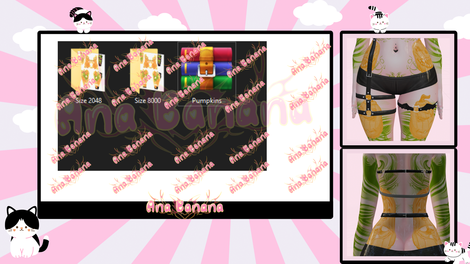 🎃 Pumpkins Tatts | VrBase Egirl