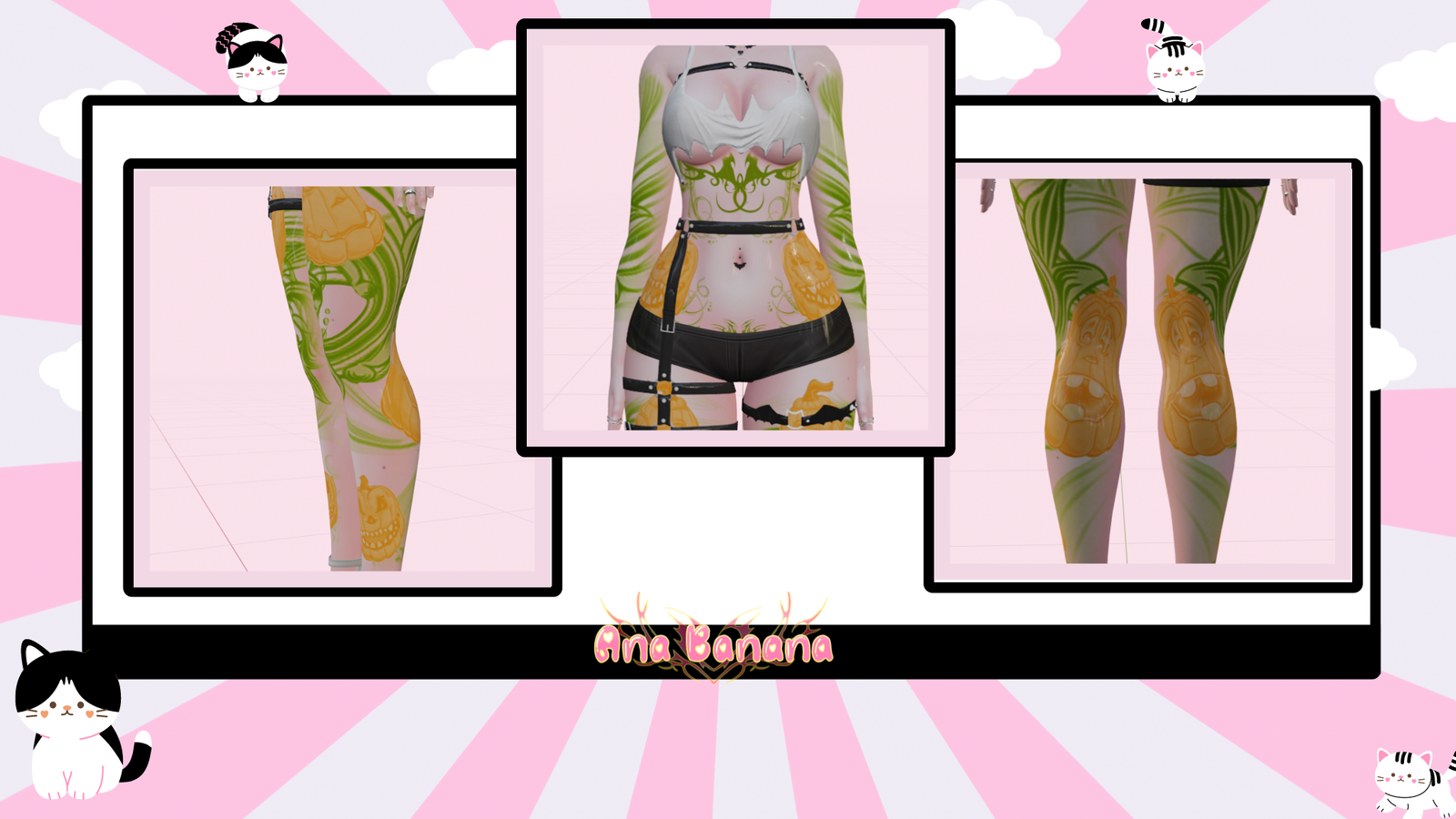🎃 Pumpkins Tatts | VrBase Egirl