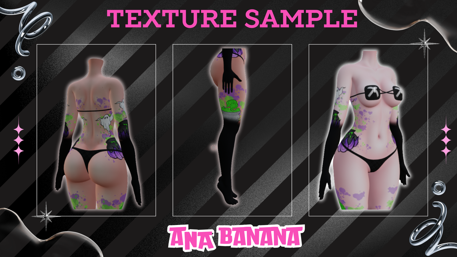 ⚗️ Spooky Witch Tatts | Vrbase Egirl