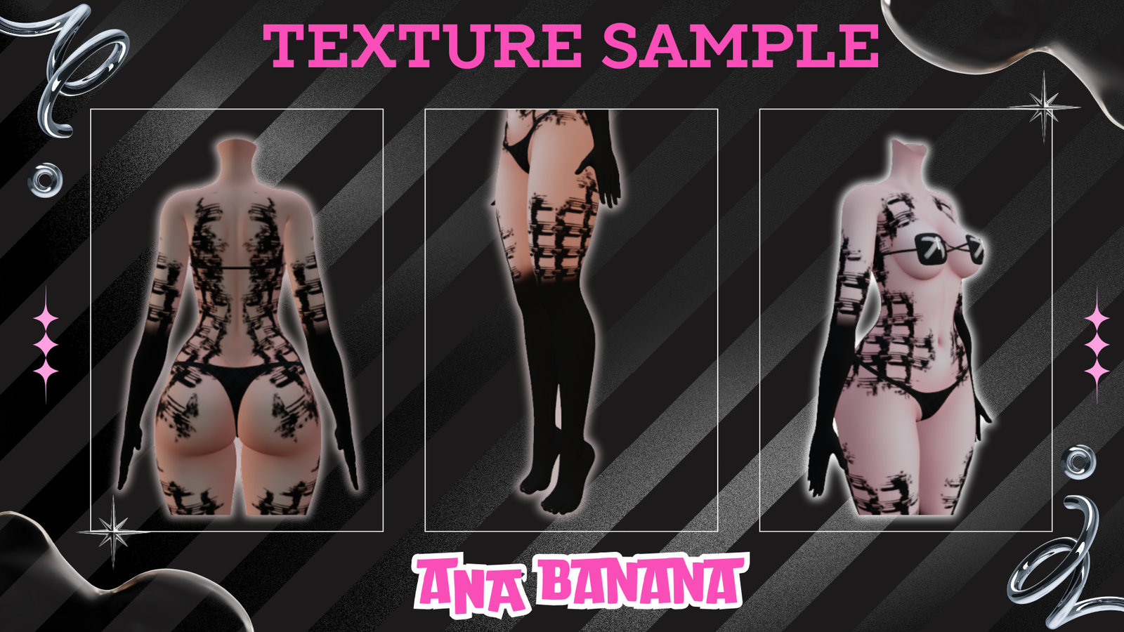👾 Corrupted Tatts | Vrbase Egirl