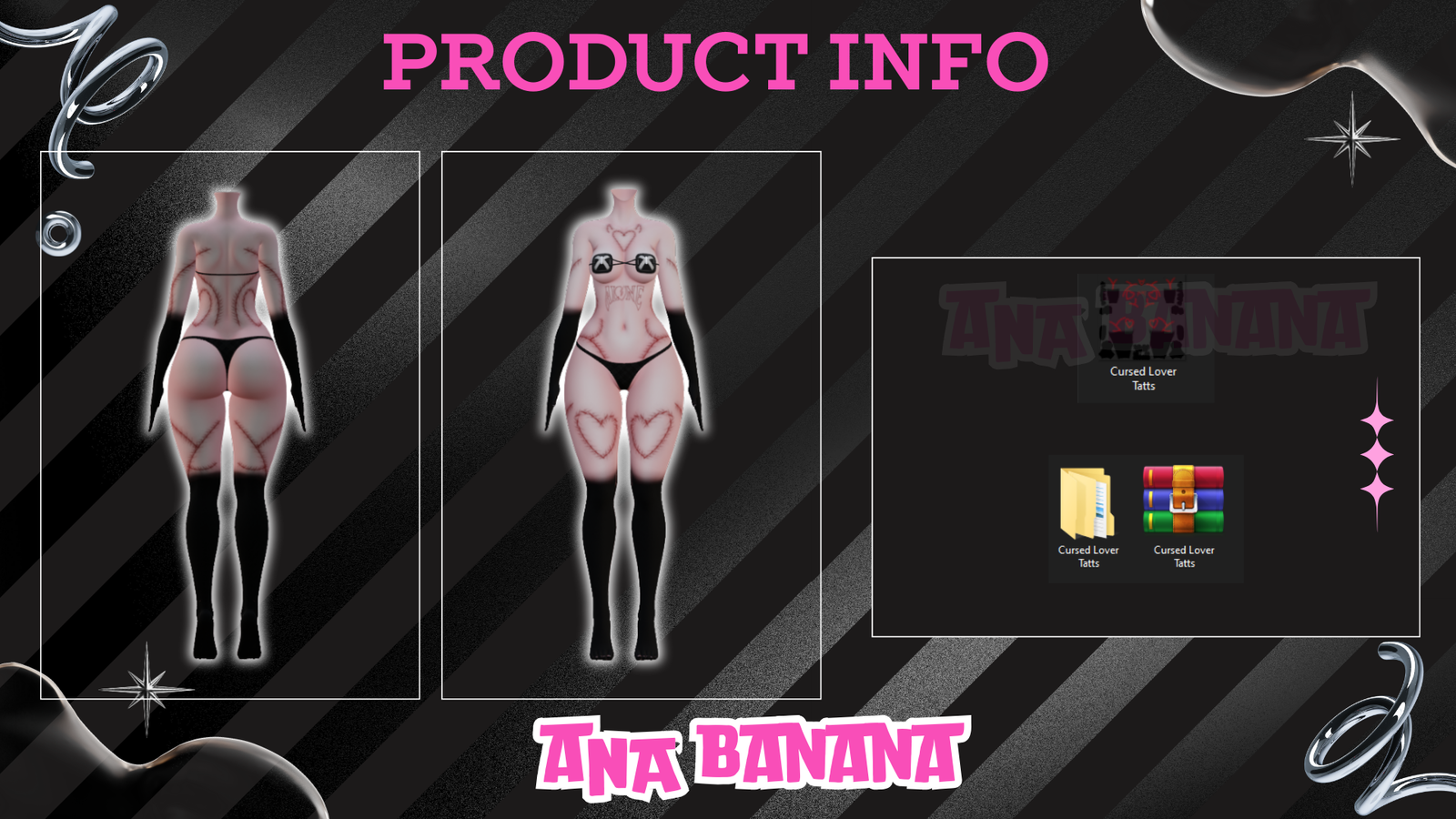 💔 Cursed Lover Tatts | Vrbase Egirl