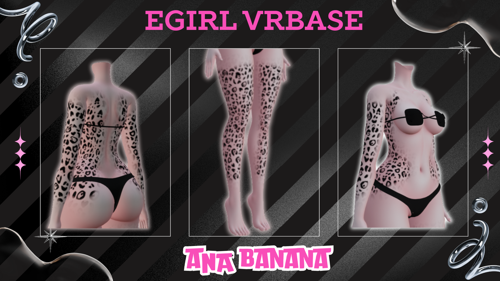 🐆 Cheetah Tatts | Egirl + Akii V1 + Zinfit F/M