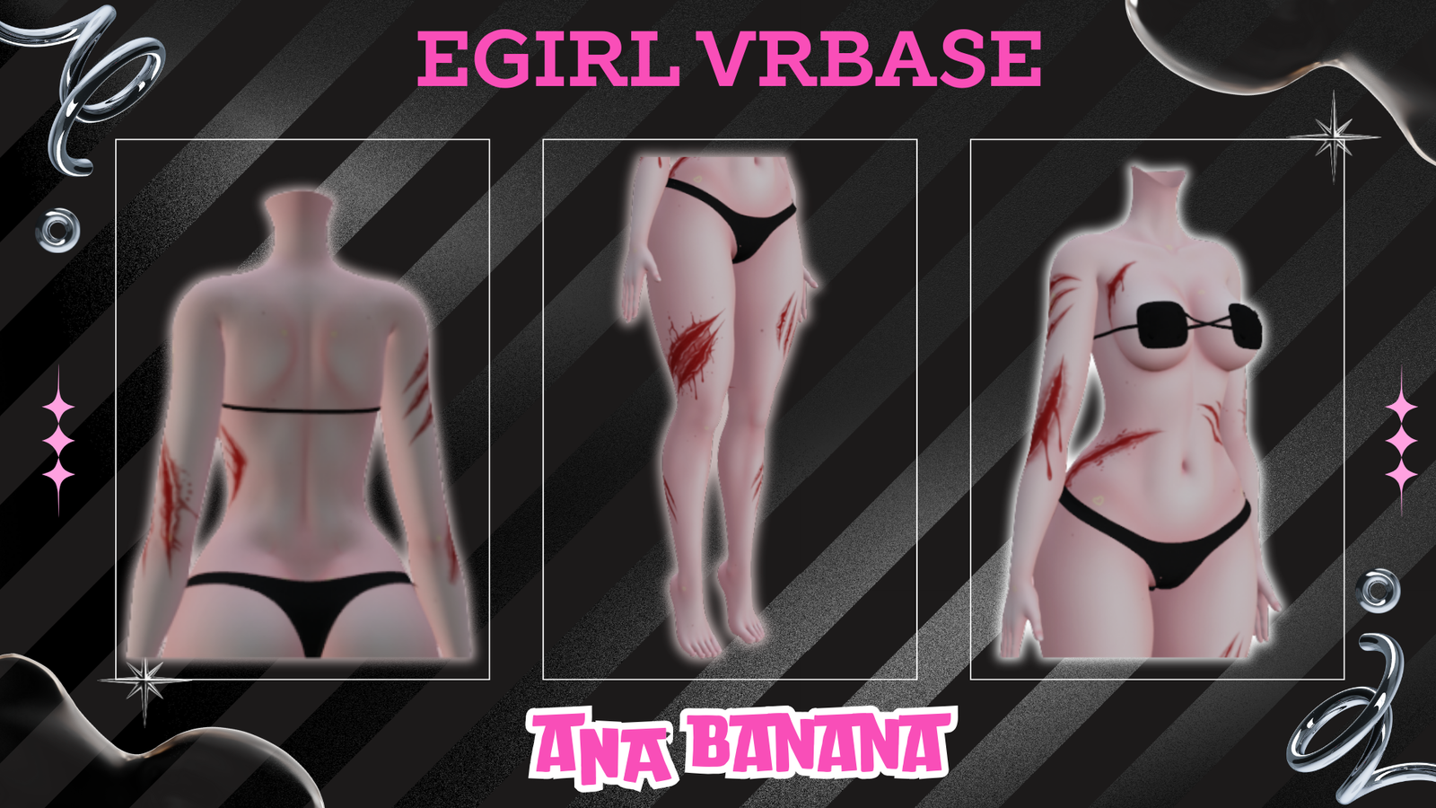 🐺 Werewolf Marks V1 Tatts | Egirl + Akii V1 + Zinfit F/M