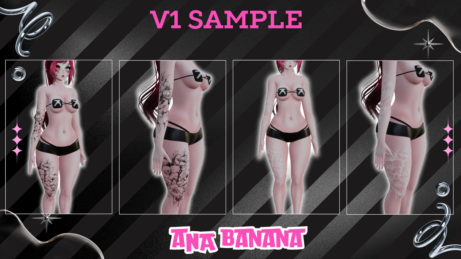 🌼 Comm Flowers Tatts | Vrbase Egirl