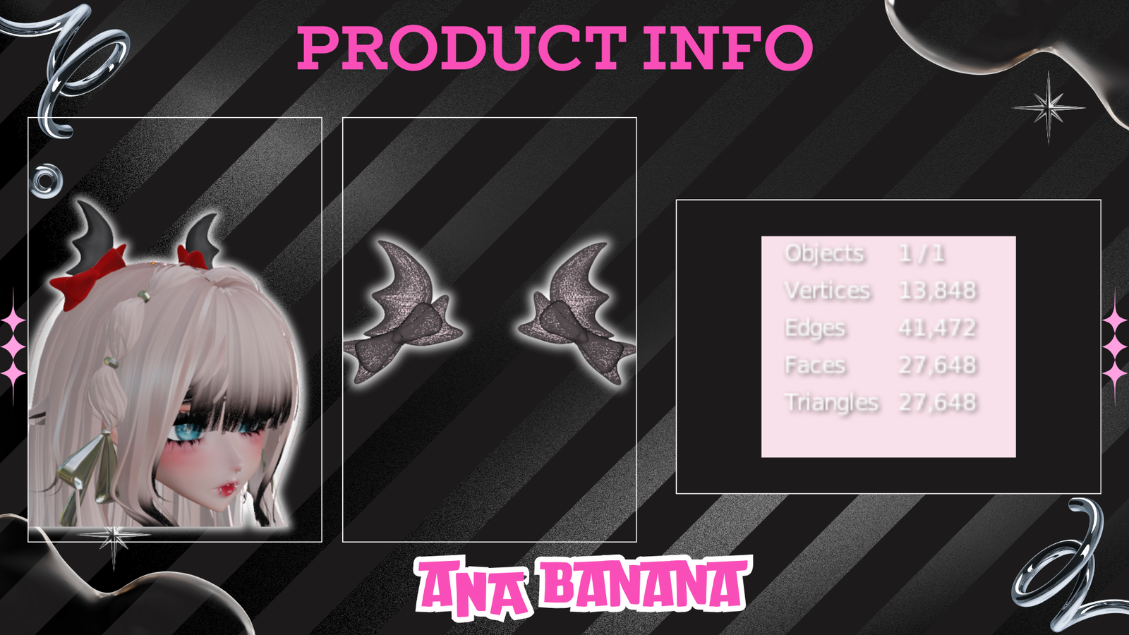 🦇 Bat Bows | Asset
