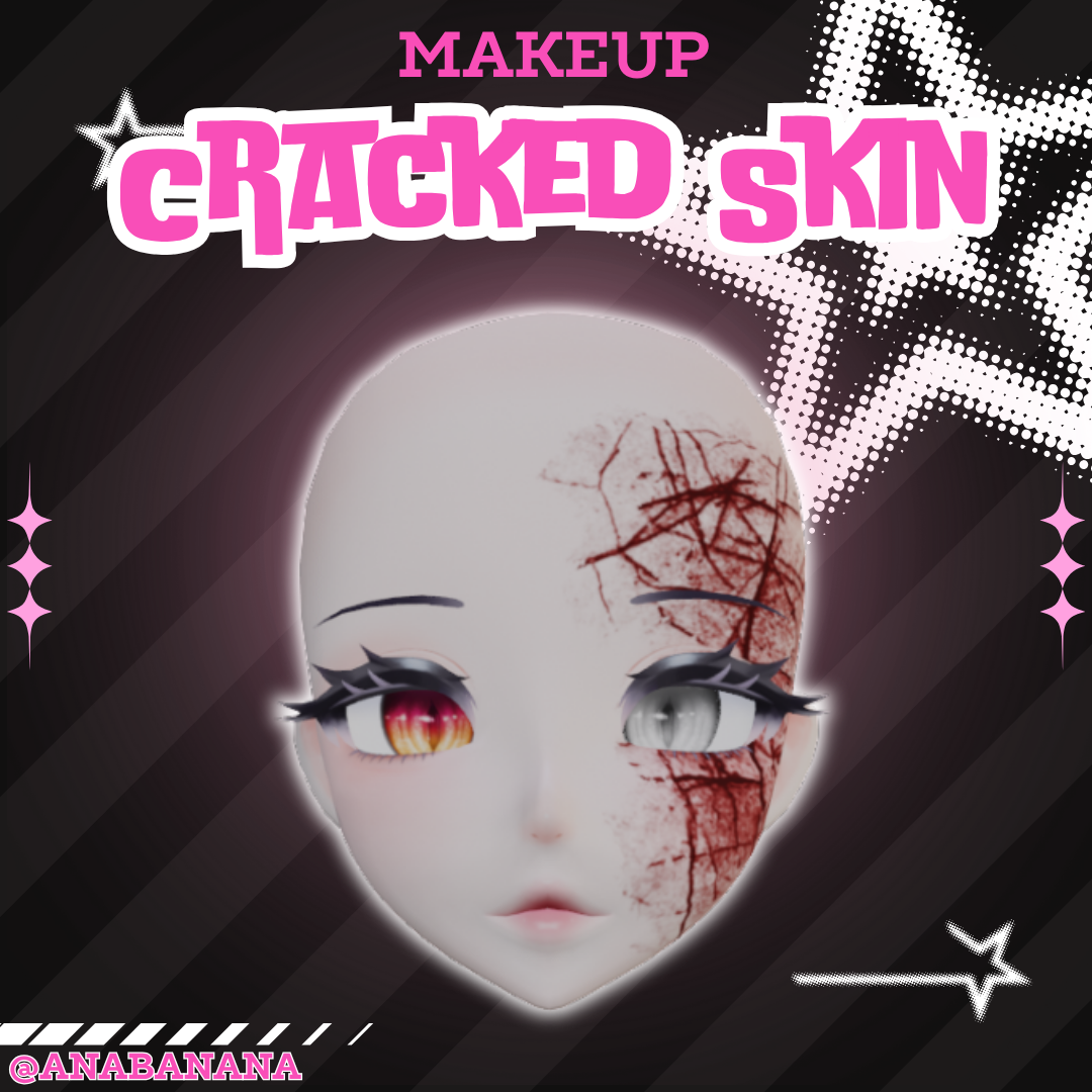 🩸 Cracked Skin Makeup | Cici 