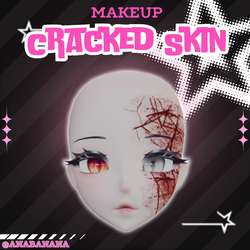 🩸 Cracked Skin Makeup | Cici 