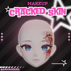 🩸 Cracked Skin Makeup | Starlight