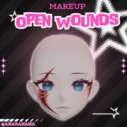 🩹 Open Wounds Makeup | Starlight