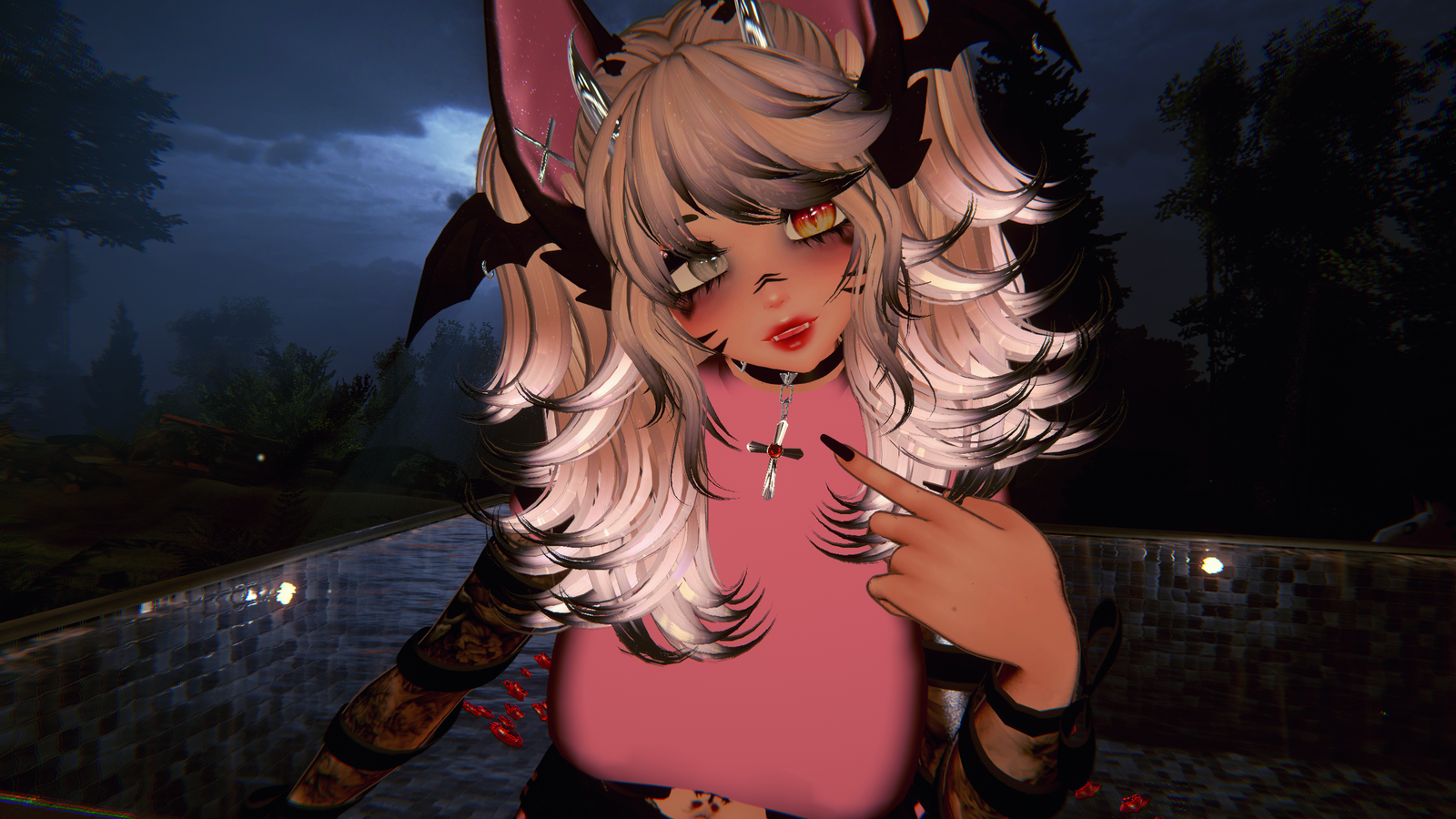 🦇 Rosalie the Vampire | Vrcft + Pc + Quest